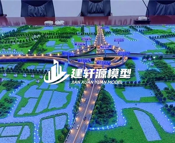 万载高速公路沙盘定制